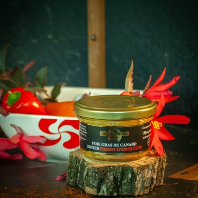 Foie gras au piment d'espelette- Maison Regaud